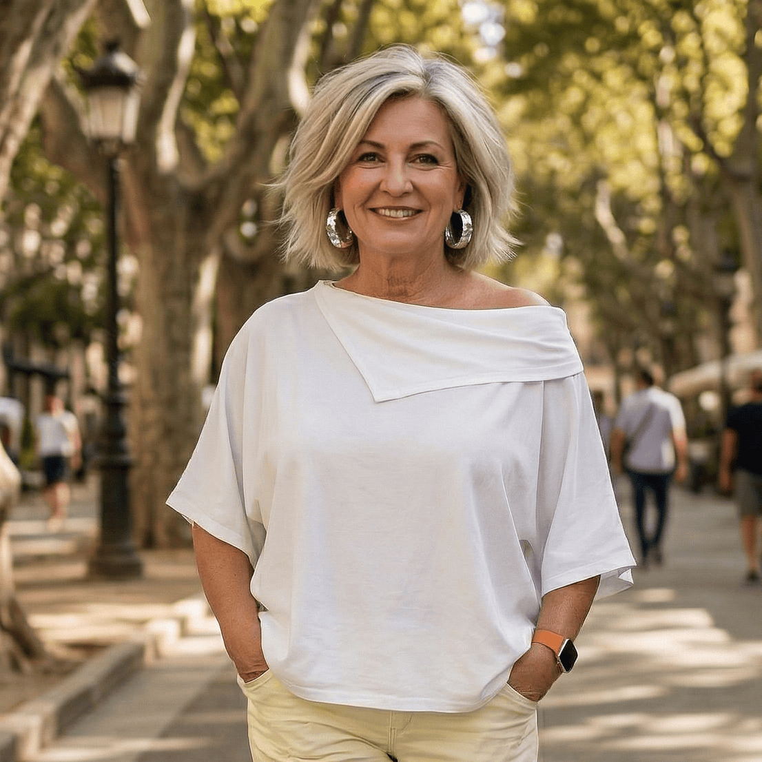Off-Duty Luxe Tee Off-Duty Luxe Tee