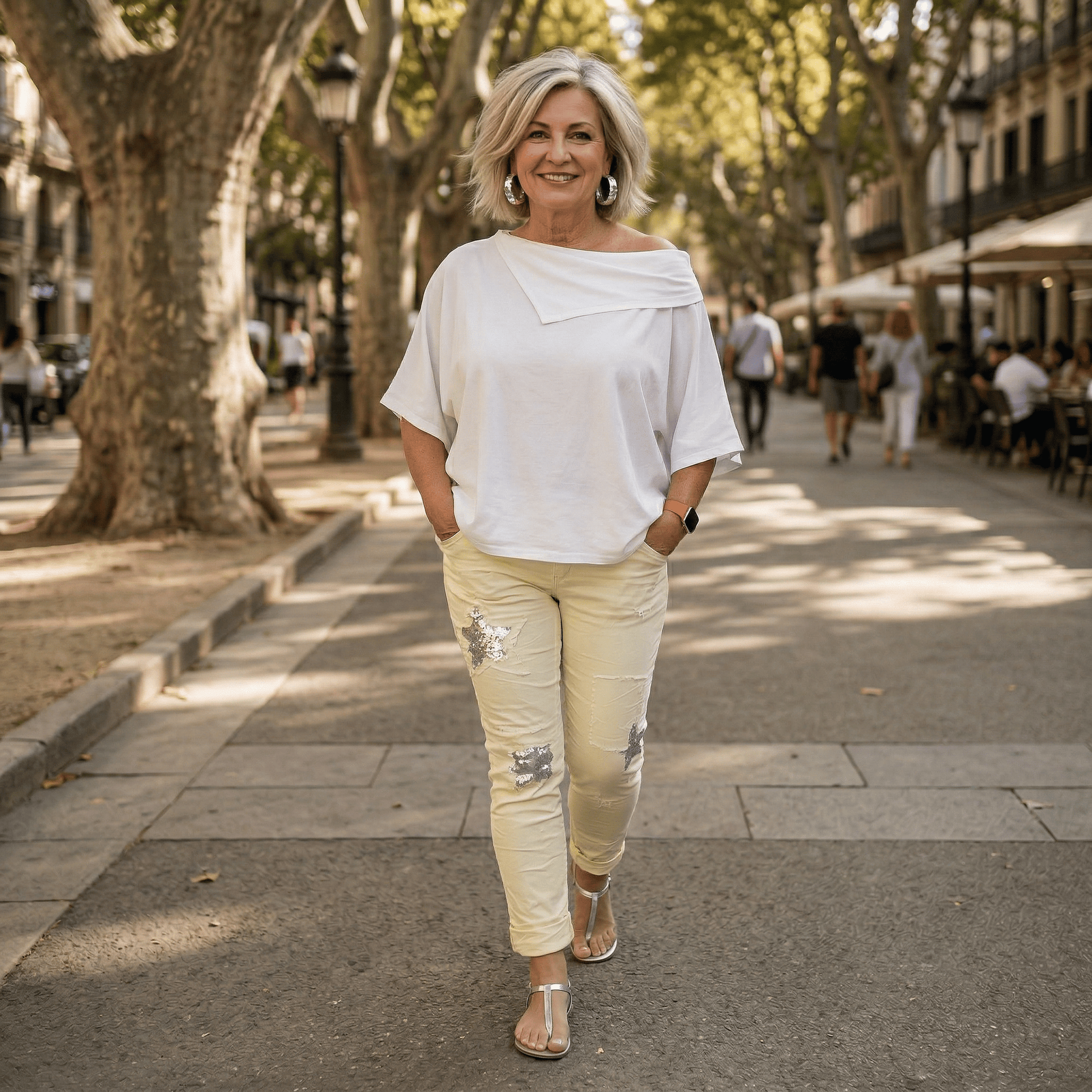 Off-Duty Luxe Tee Off-Duty Luxe Tee