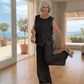 Amalfi Wide Leg Linen Pants Women's Wide Leg Italian Linen Pants Lightweight Summer One Size