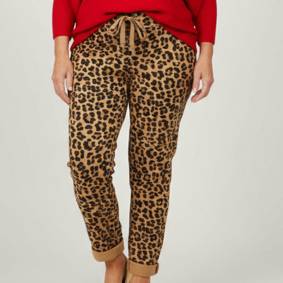 Leopard Fantasy Italian Magic Pants