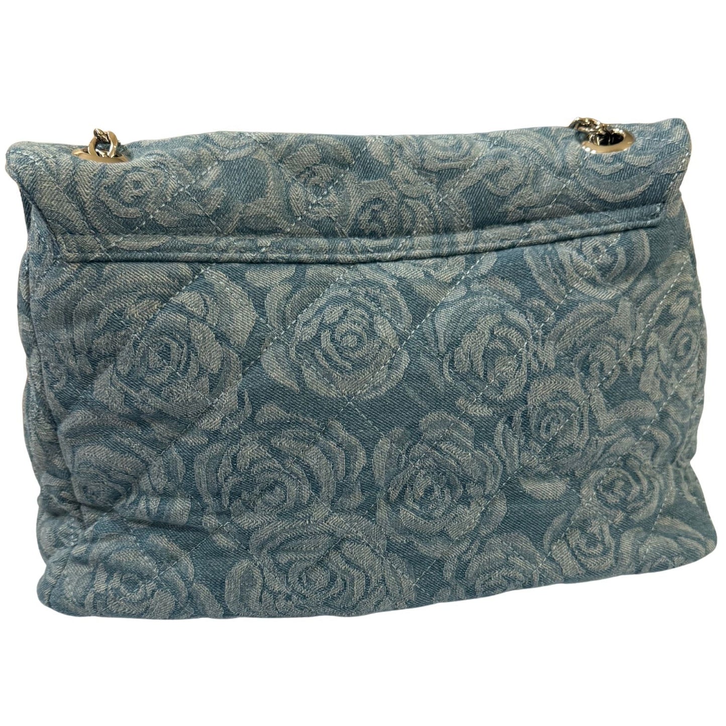 The Blossom Denim Shoulder Bag