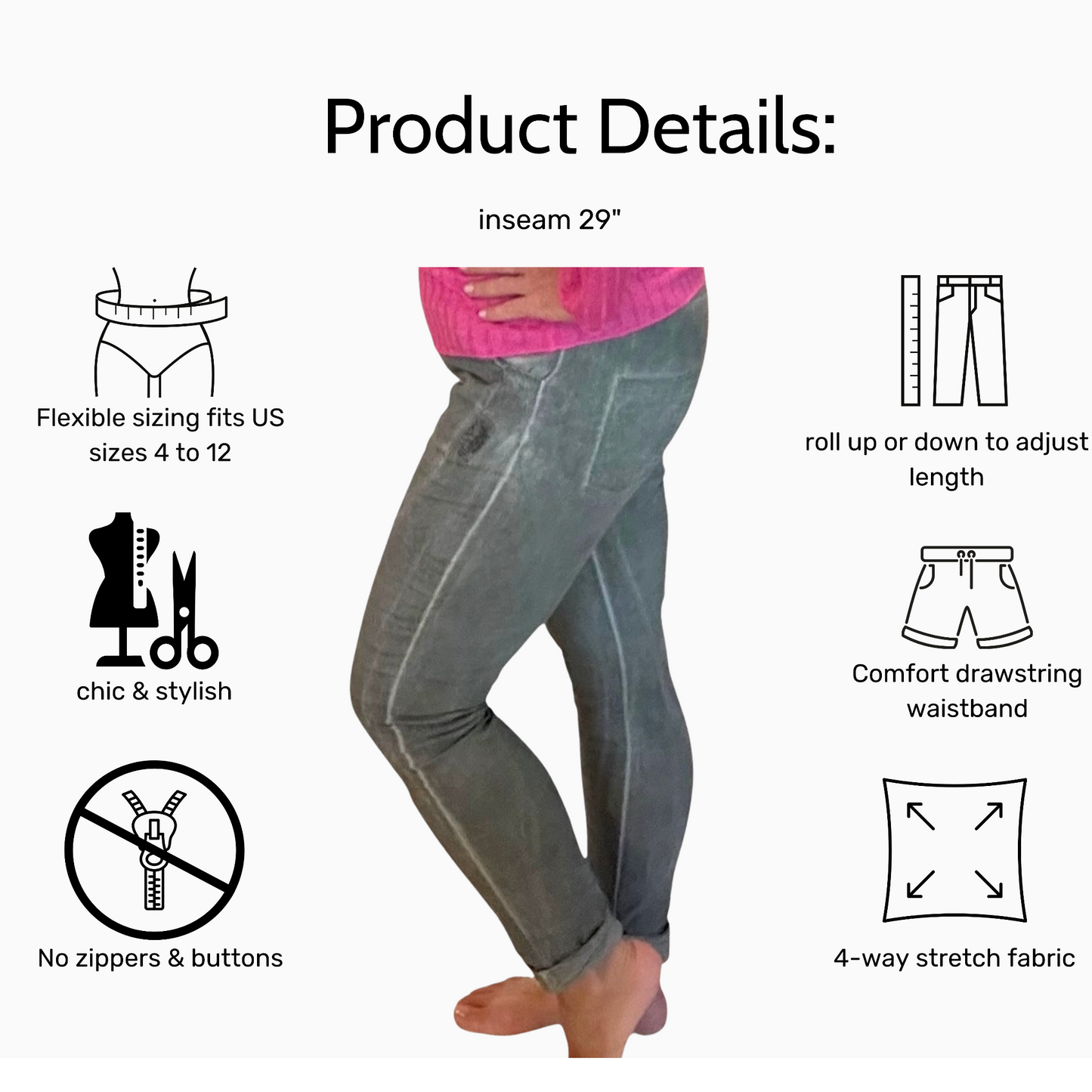 Olive Green Mineral Washed Italian Magic Pants