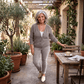 Taupe Sporty Pointelle Cardigan Taupe Sporty Pointelle Cardigan