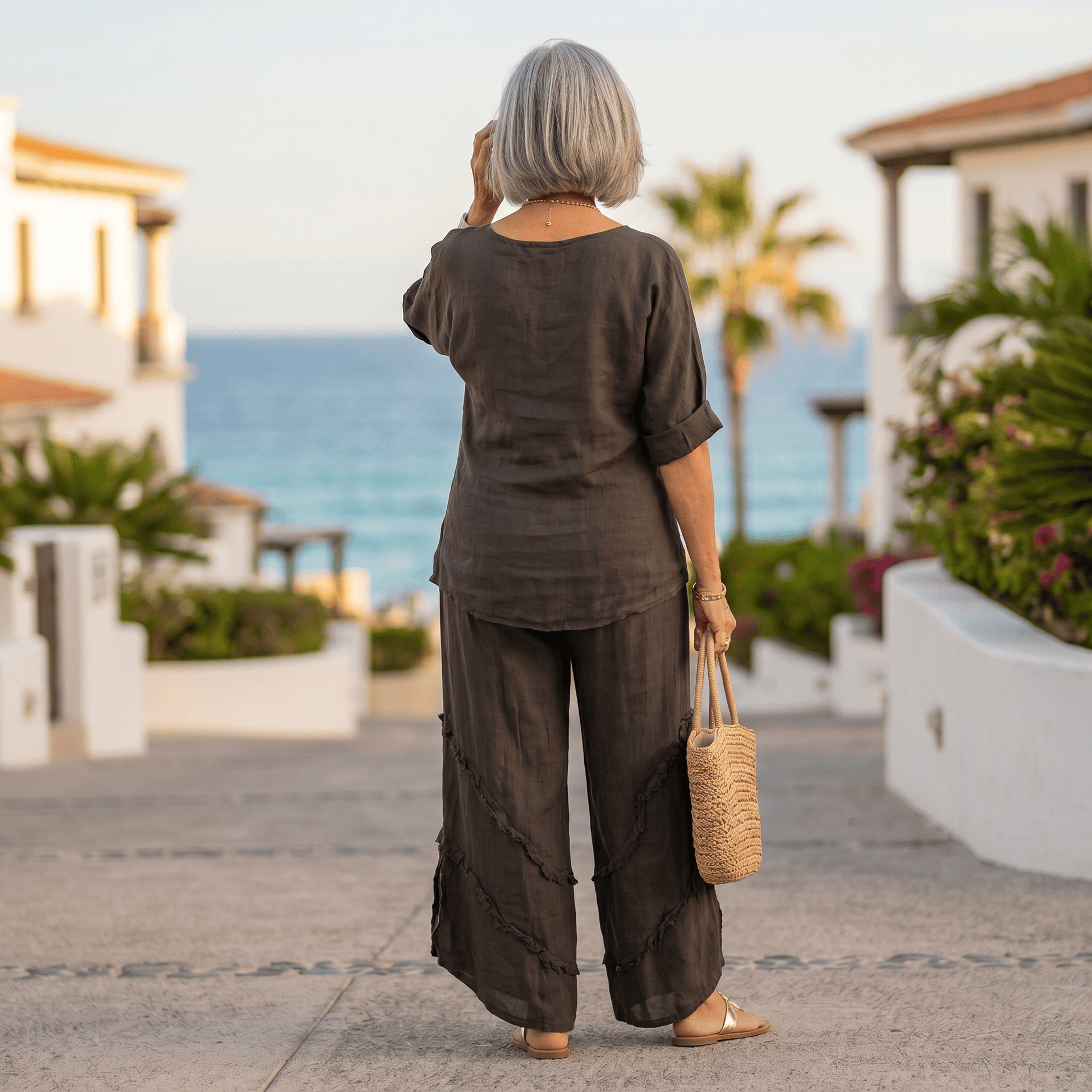 The Ravello Linen Capri The Ravello Linen Capri