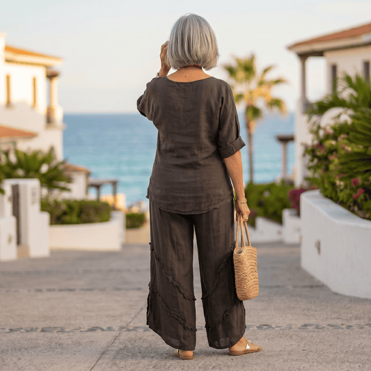 The Ravello Linen Capri The Ravello Linen Capri