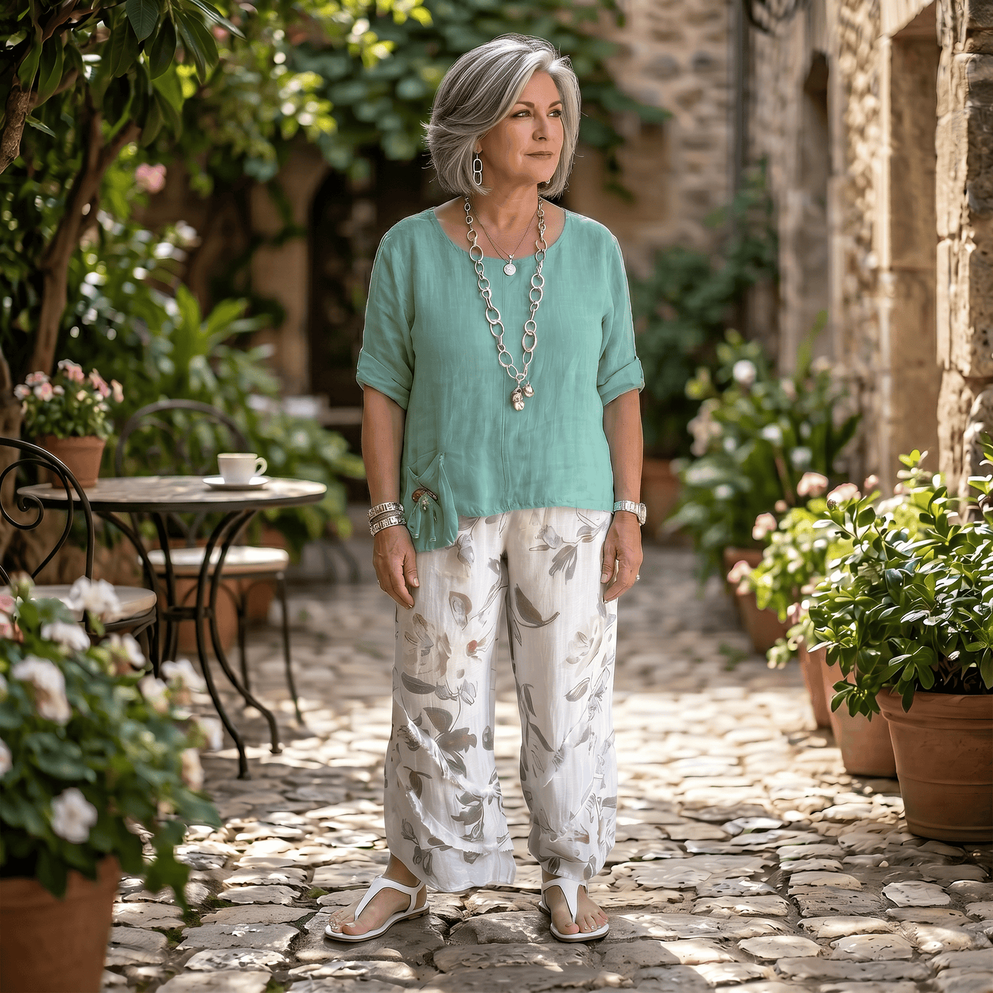 The Fiorella Linen Pants The Fiorella Linen Pants