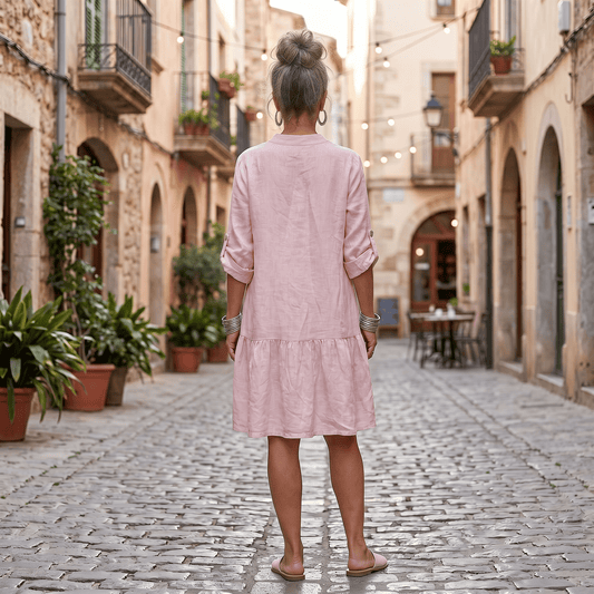 The Positano Linen Dress The Positano Linen Dress