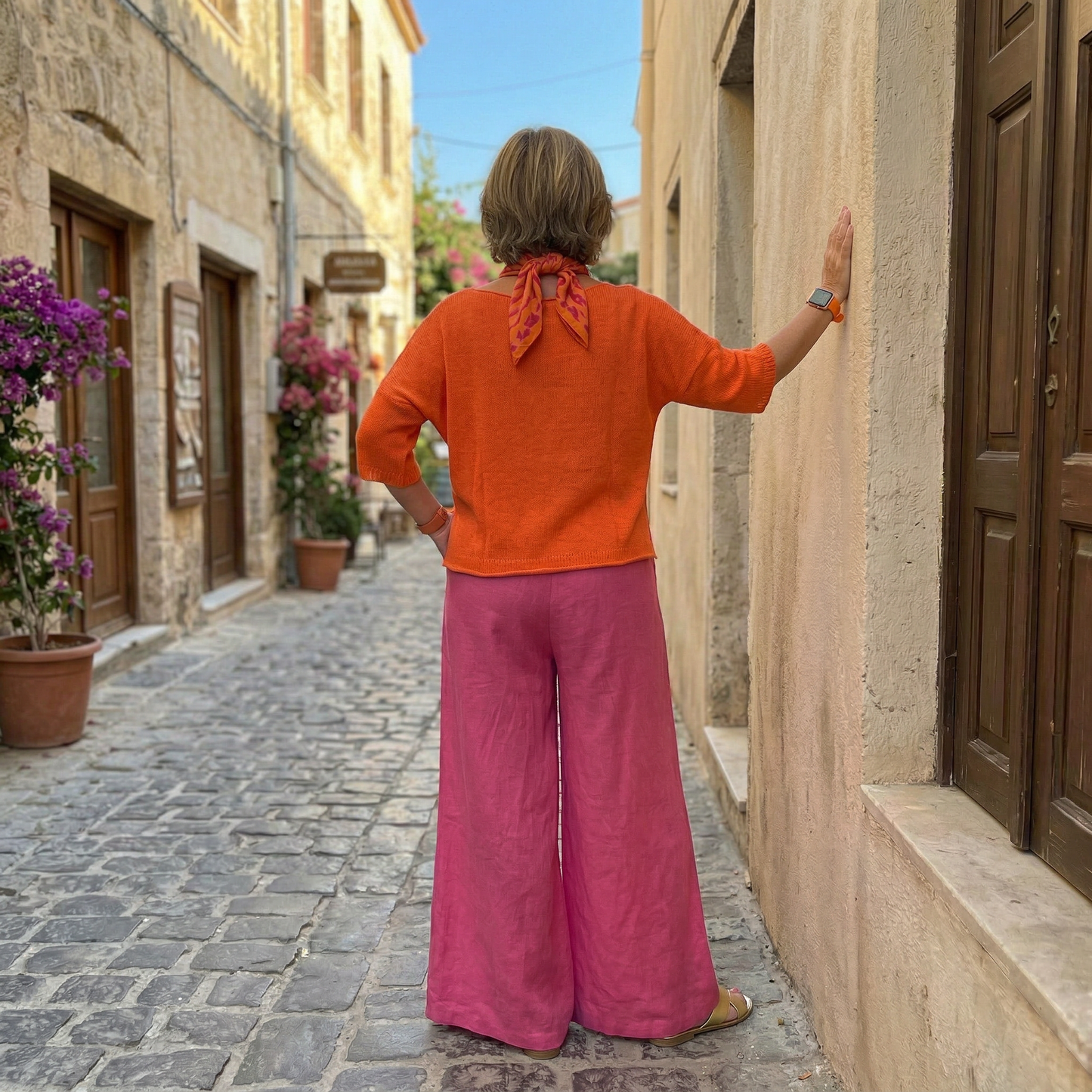 Sunburst Cotton Knit