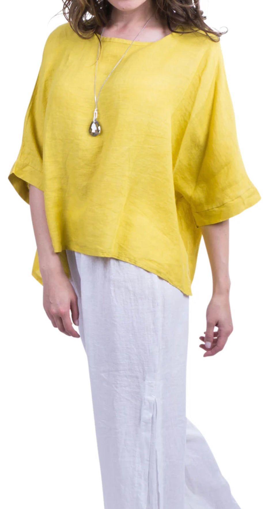 Lucia linen blouse