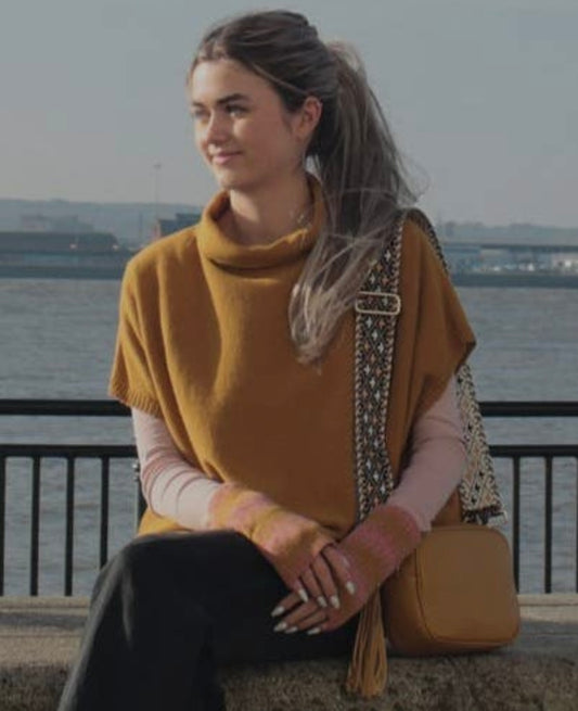 Classic cashmere blend tunic