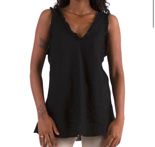 Blush Nova linen tank top