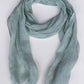 Sheer linen (gauze) scarf