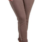 Italian pants with studded sides