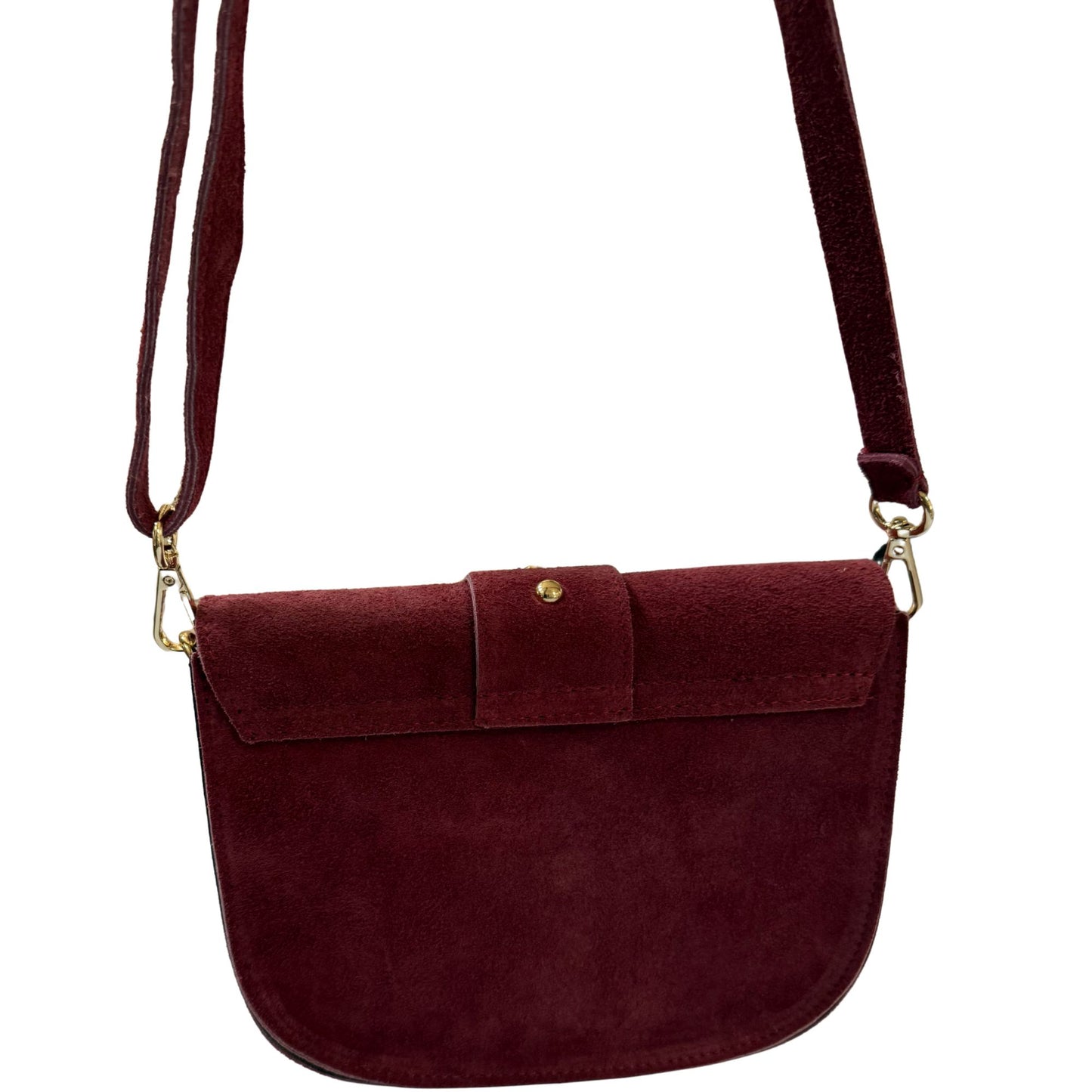 The Mulberry Suede Crossbody
