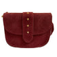 The Mulberry Suede Crossbody