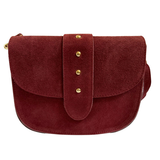 The Mulberry Suede Crossbody