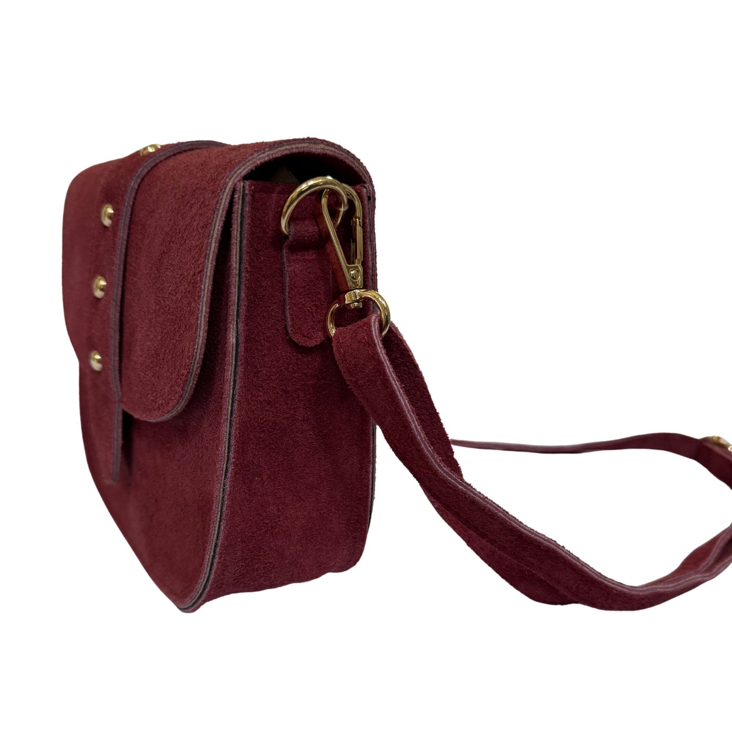 The Mulberry Suede Crossbody