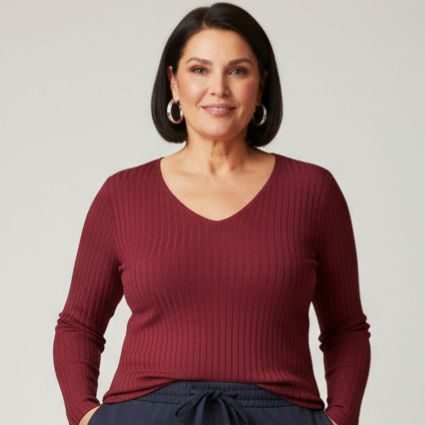 Ultra Soft Everyday Rib Knit Top