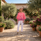 Lucia Floral Linen Top