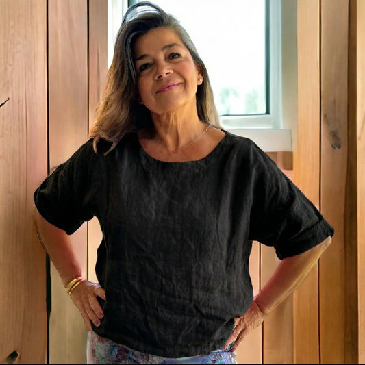 Elisa linen top