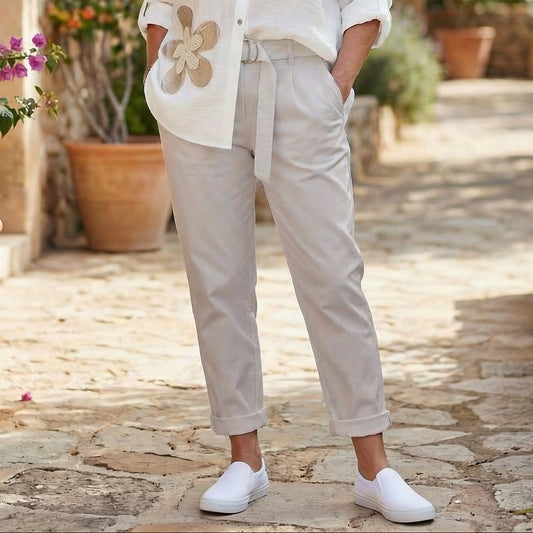 Tulip-Leg Italian Magic Pants