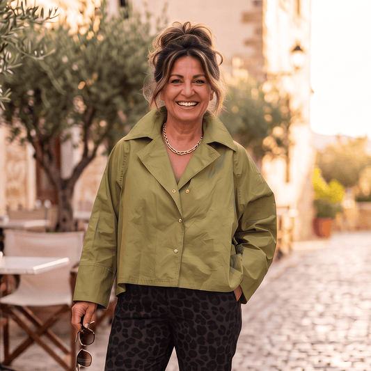 Pistachio Trench Shirt Pistachio Trench Shirt