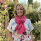 Linen Scarf Sheer Linen Gauze Scarf | 100% European Flax | Vikolino