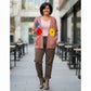 Floral Applique Open Cardigan Floral Applique Open Cardigan