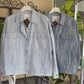 Textured Denim Jacket
