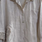 Amore Linen Button-Down Shirt