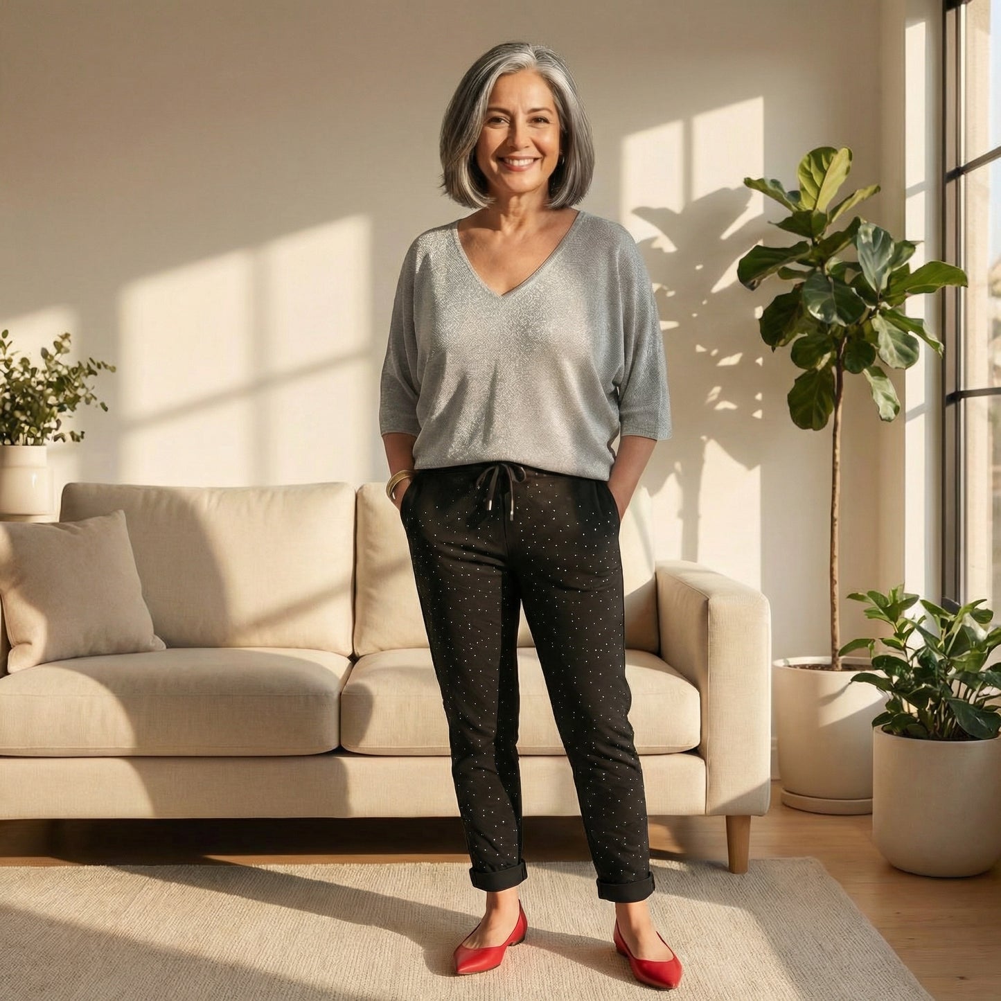 Stardust Glam Italian Magic Pants