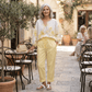 Golden Bloom Sheer Top Golden Bloom Sheer Top