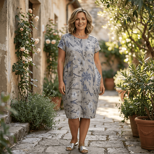 Modern Meadow Linen Dress Modern Meadow Linen Dress