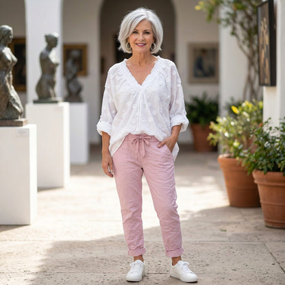 Italian Magic Pants - Solid Colors - Solid Color -  Italian Magic Pants | Italian made Pants 