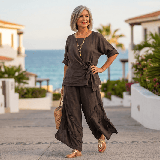 The Ravello Linen Capri The Ravello Linen Capri