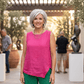The Asymmetrical Linen Top The Asymmetrical Linen Top