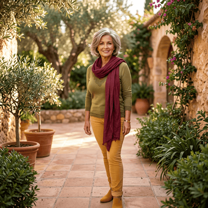 The Soft Fringe Scarf The Soft Fringe Scarf