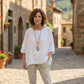 Lucia linen blouse