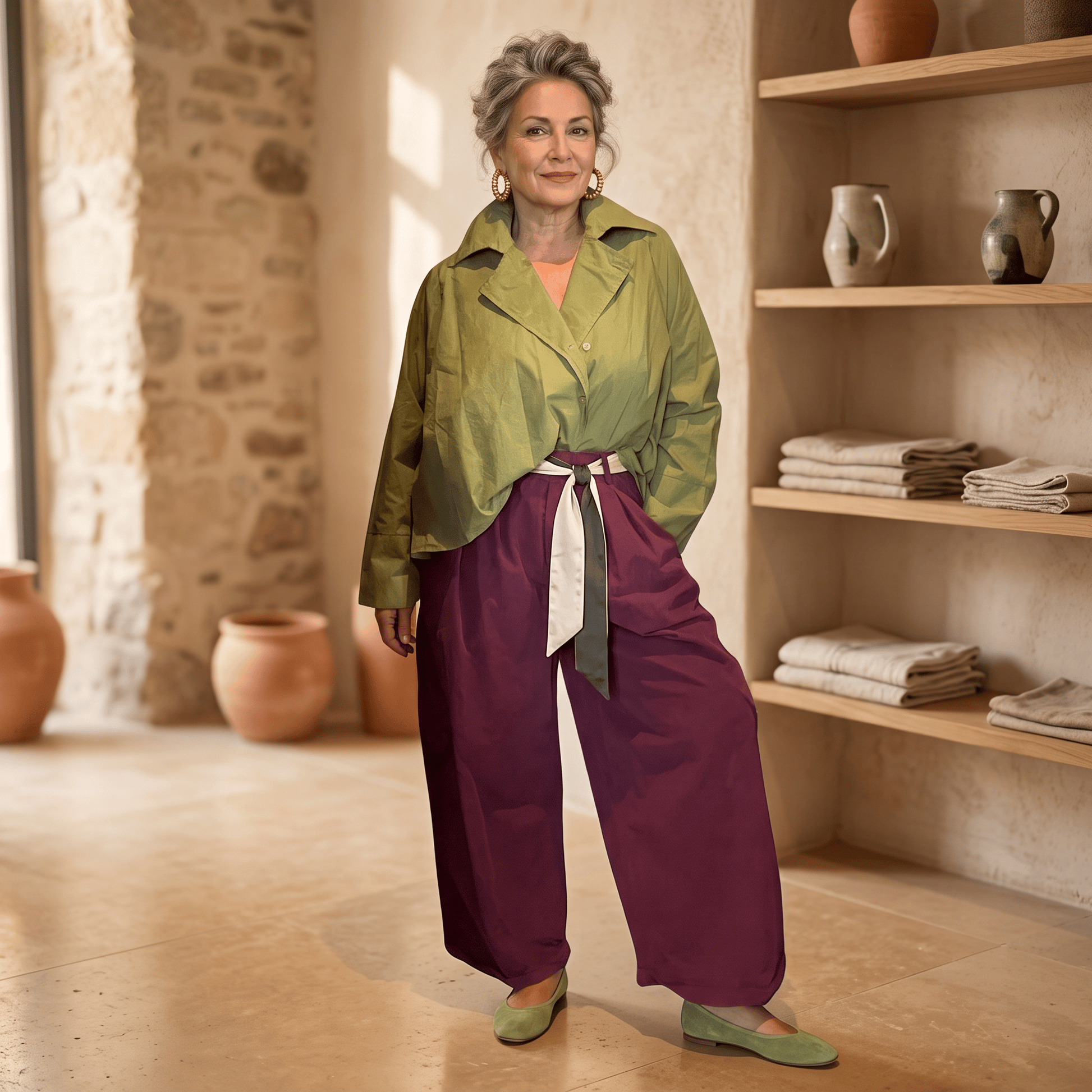 Pistachio Trench Shirt Pistachio Trench Shirt