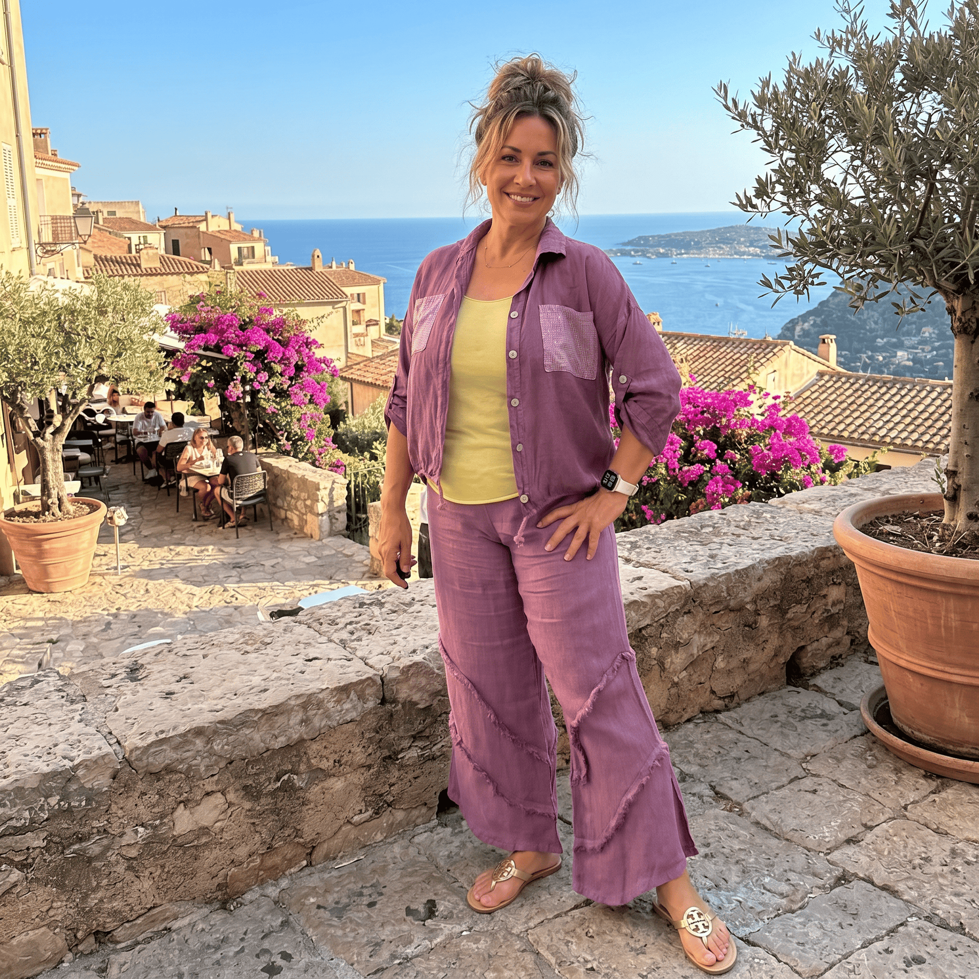 The Ravello Linen Capri The Ravello Linen Capri