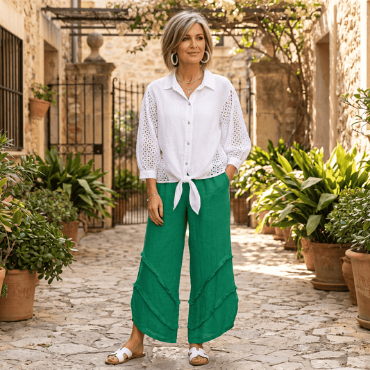The Ravello Linen Capri The Ravello Linen Capri