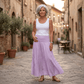 Multi Way Skirt / Dress Orange Multi-Way Skirt/Dress - Versatile Cotton Design