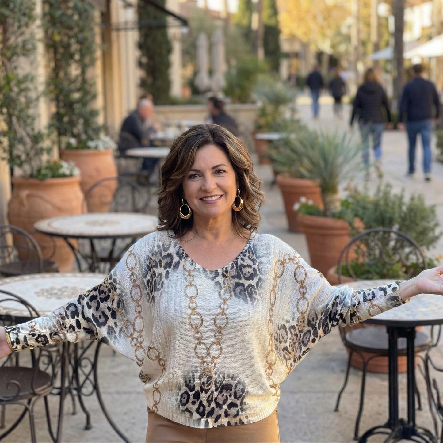 Luxe Links Fine Knit Top