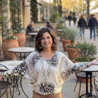 Luxe Links Fine Knit Top