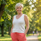 Soft V-Neck Sleeveless Top Soft V-Neck Sleeveless Top