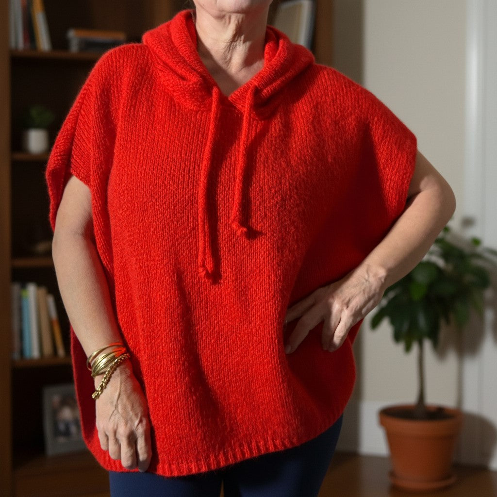 An Autumn Haze Hooded Knit