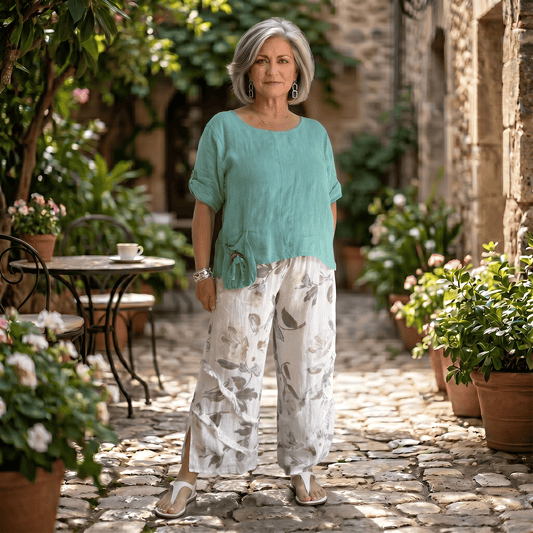 The Fiorella Linen Pants The Fiorella Linen Pants