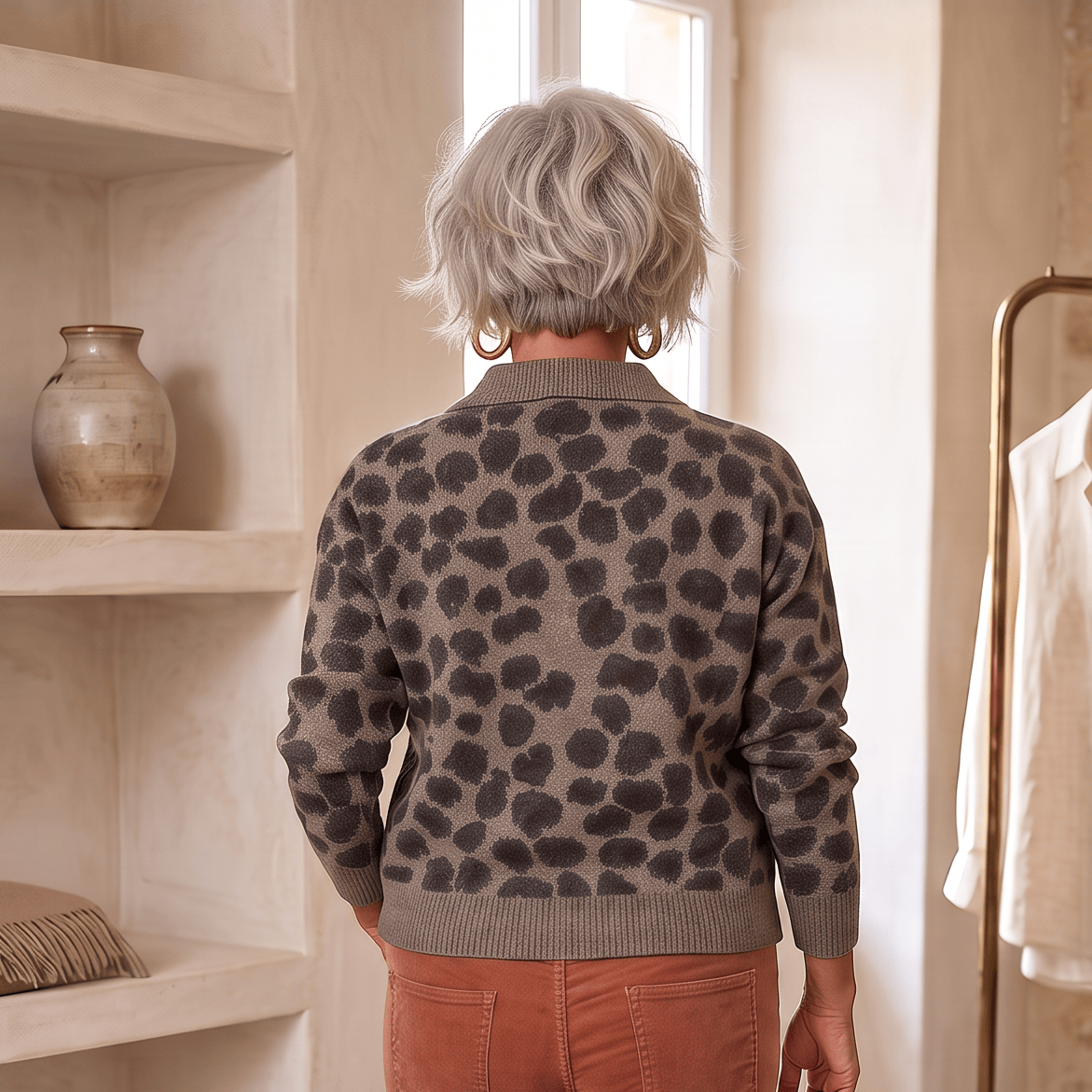 Mocha Leopard Sweater Mocha Leopard Sweater