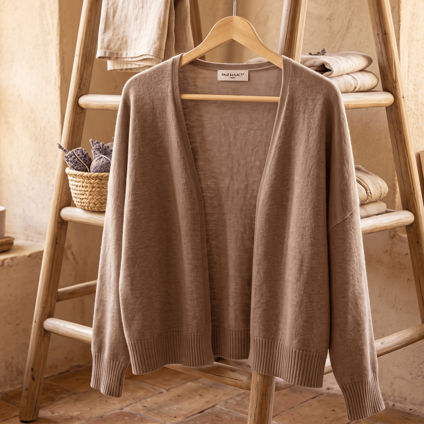 Maxine Taupe Cardigan Maxine Taupe Cardigan: Seamless Design & Ultra-Soft Knit