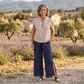 Flo Linen Capri Pants - Our Best-Selling Summer Essential Women's Linen Capri Pants Best Selling Summer Trousers One Size